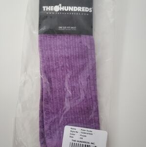 The Hundreds Purple Socks